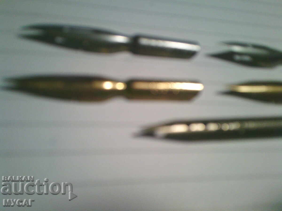 Πένα για πένα 5 ειδών από 2 τμχ αχρησιμοποίητα παλιά με τιμή 35.00 BGN | € 17.90 Πένα για πένα 5 ειδών από 2 τμχ αχρησιμοποίητα παλιά με τιμή 35.00 BGN | € 17.90