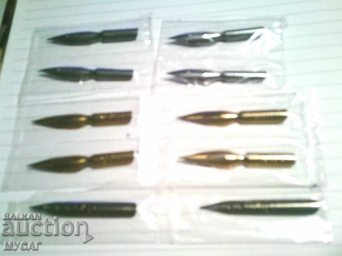 Παράδοση Πένα για πένα 5 ειδών από 2 τμχ αχρησιμοποίητα παλιά Παράδοση Πένα για πένα 5 ειδών από 2 τμχ αχρησιμοποίητα παλιά