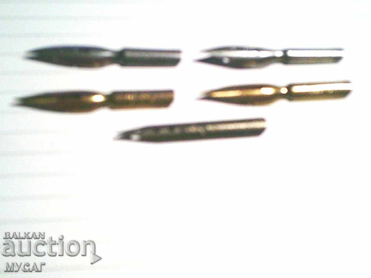 Πένα για πένα 5 ειδών από 2 τμχ αχρησιμοποίητα παλιά - 6 Πένα για πένα 5 ειδών από 2 τμχ αχρησιμοποίητα παλιά - 6