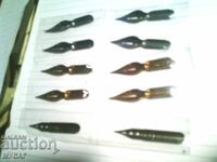 Πένα για πένα 5 ειδών από 2 τμχ αχρησιμοποίητα παλιά