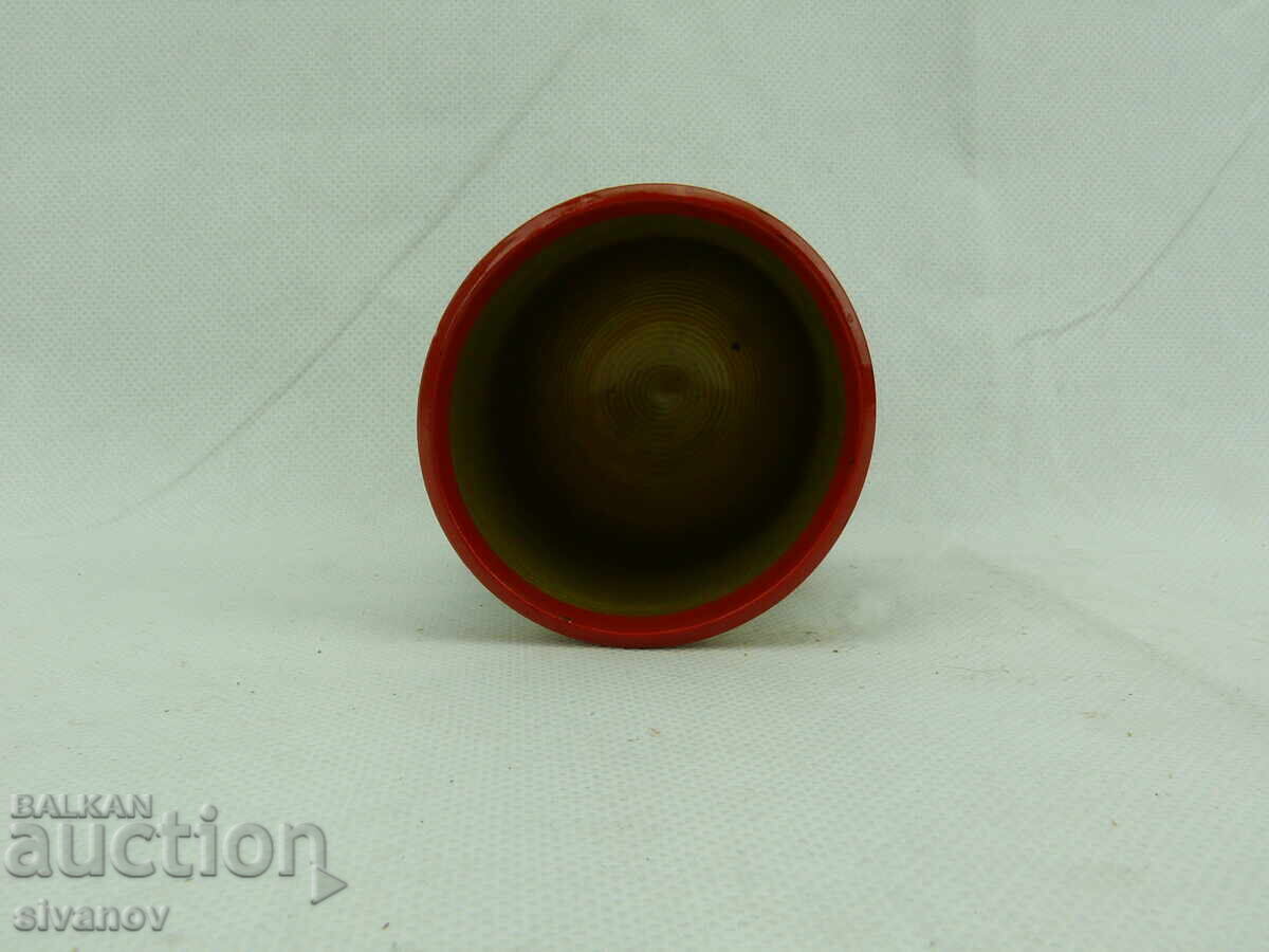 Delivery of Old wooden Russian cup painted Khokhloma #2357 Delivery of Old wooden Russian cup painted Khokhloma #2357