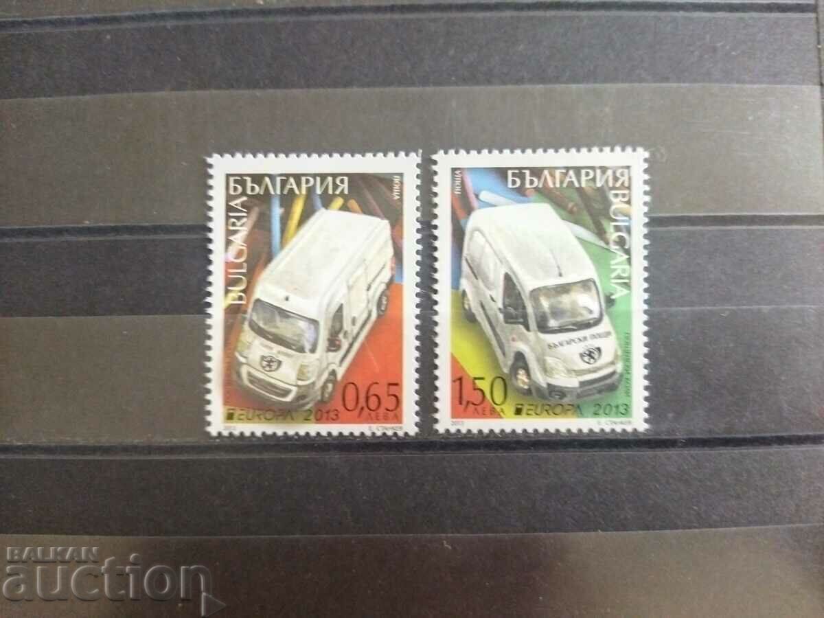 Европа 2013 от 2013г. №5076/77 с цена 4.00 лв. | € 2.05 Европа 2013 от 2013г. №5076/77 с цена 4.00 лв. | € 2.05