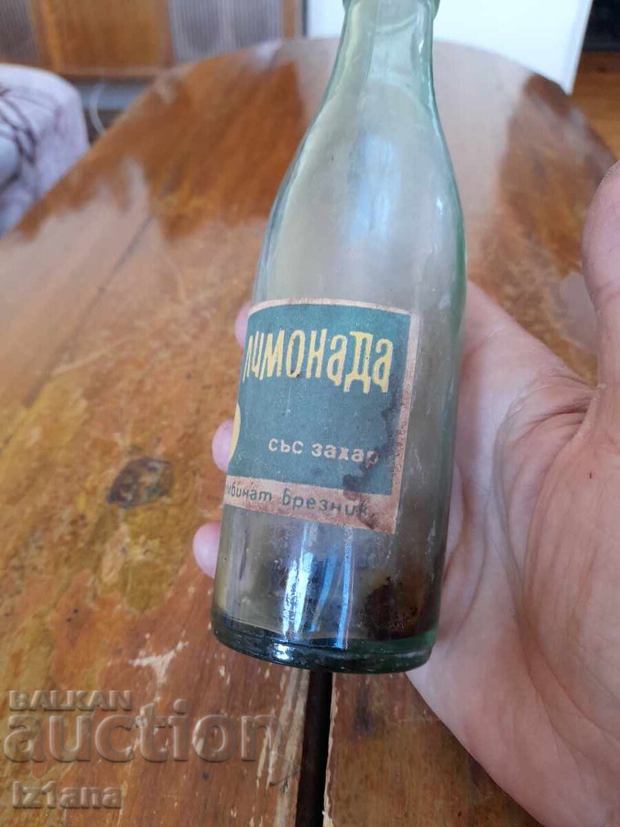 Auction Old lemonade bottle Auction Old lemonade bottle