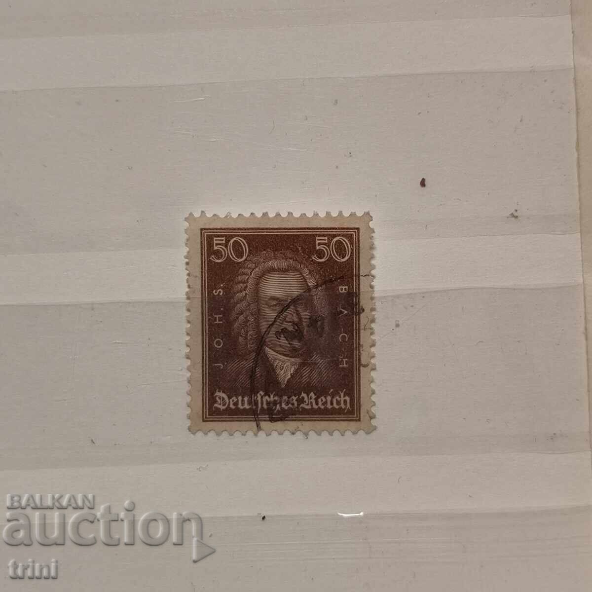 Germany Reich 1926 Famous Germans Johann S. Bach Germany Reich 1926 Famous Germans Johann S. Bach