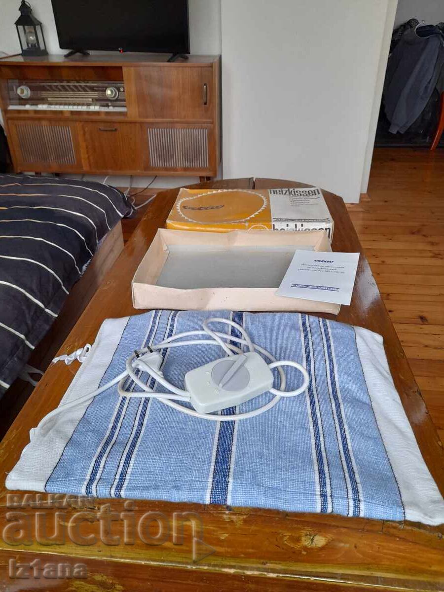 AKA Παλιό Ηλεκτρικό Μαξιλάρι με τιμή 60.00 BGN | € 30.68 AKA Παλιό Ηλεκτρικό Μαξιλάρι με τιμή 60.00 BGN | € 30.68