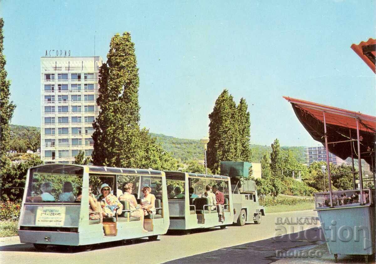 Παλιά καρτ ποστάλ - Χρυσή Ακτή, ξενοδοχείο "Αστόρια"