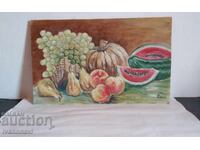 Παλιός πίνακας λάδι νεκρή φύση Αθανάσιος Γκαντσέφ