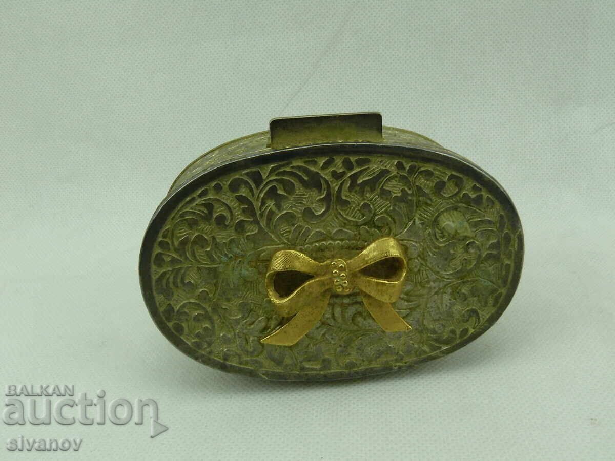 Interesting metal jewelry box #2488 - 5