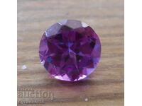 Φασεταρισμένος ημιπολύτιμος λίθος - αμέθυστος - 3,5 ct