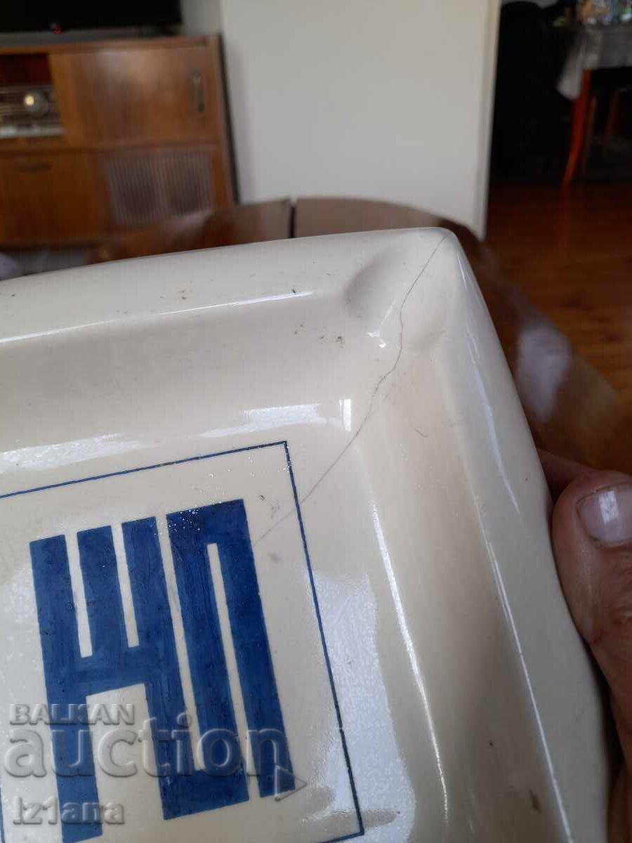 Licitație Vechi scrumieră din porțelan Tehnoexportstroy