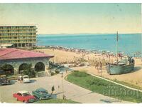 Стара картичка - Златни пясъци, хотел "Гларус"