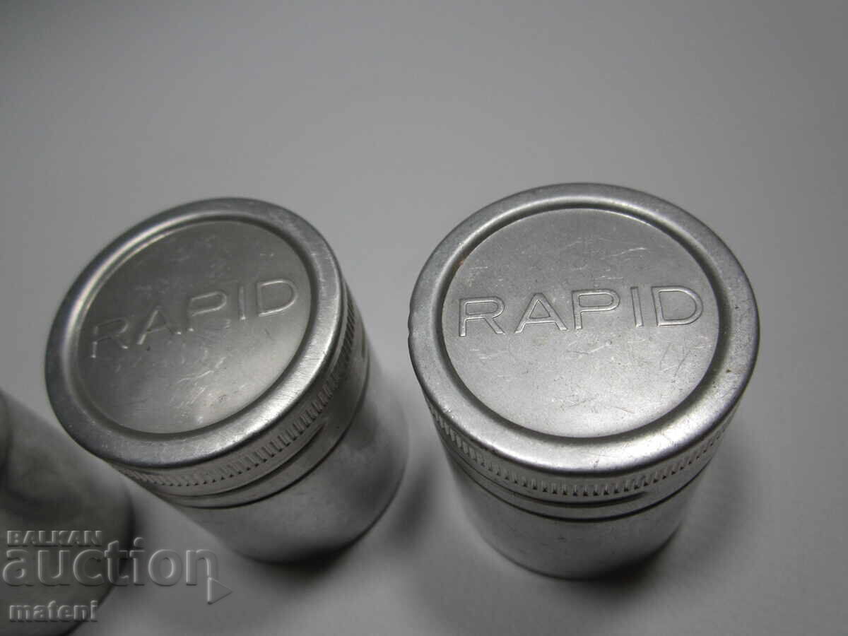 Licitație CUTII METALICE VECHI PENTRU BENZI KODAK RAPID AGFA