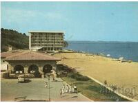 Стара картичка - Златни пясъци, хотел "Гларус" А-?