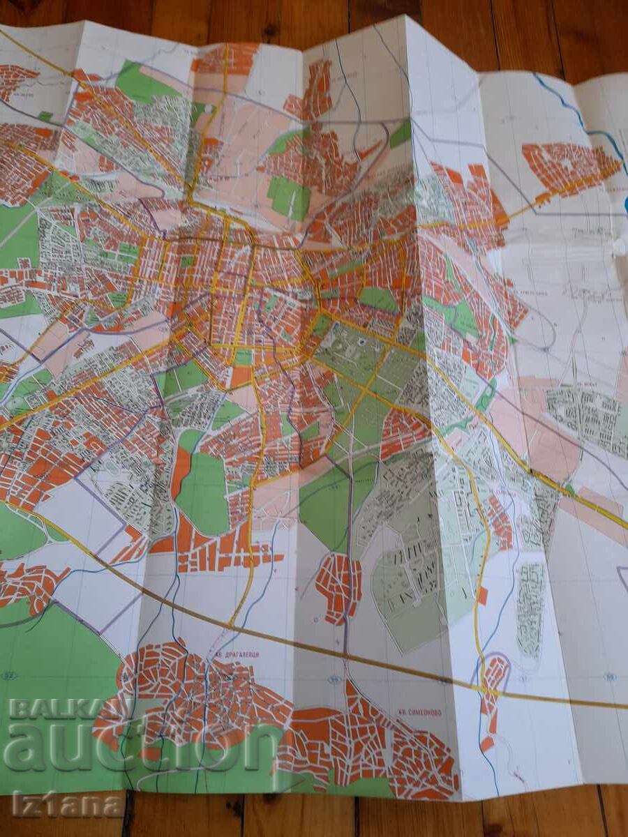 Old map, Plan index Sofia - 5 Old map, Plan index Sofia - 5