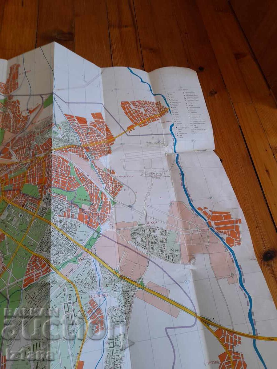 Old map, Plan index Sofia - 6 Old map, Plan index Sofia - 6