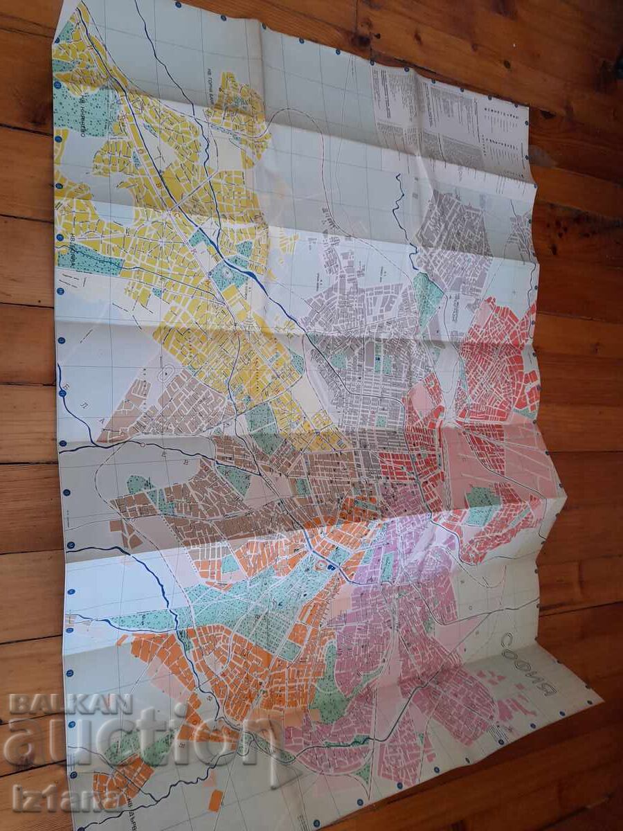 Δημοπρασία Παλιός χάρτης, ευρετήριο σχεδίου Σόφια Δημοπρασία Παλιός χάρτης, ευρετήριο σχεδίου Σόφια