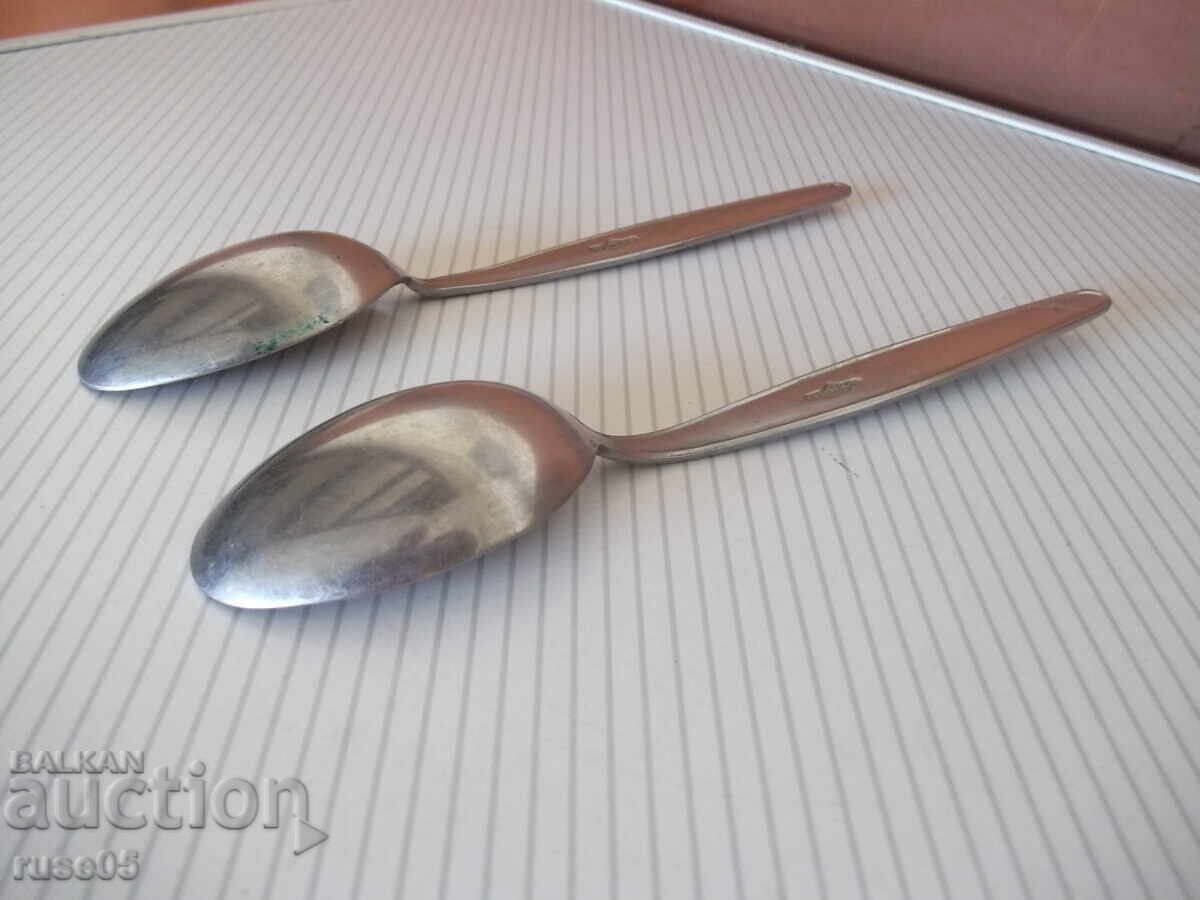 Lot of 2 Polish spoons - 5
