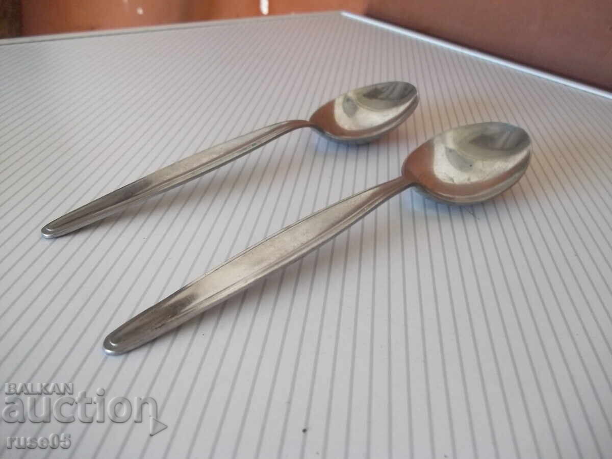 Lot of 2 Polish spoons - 6
