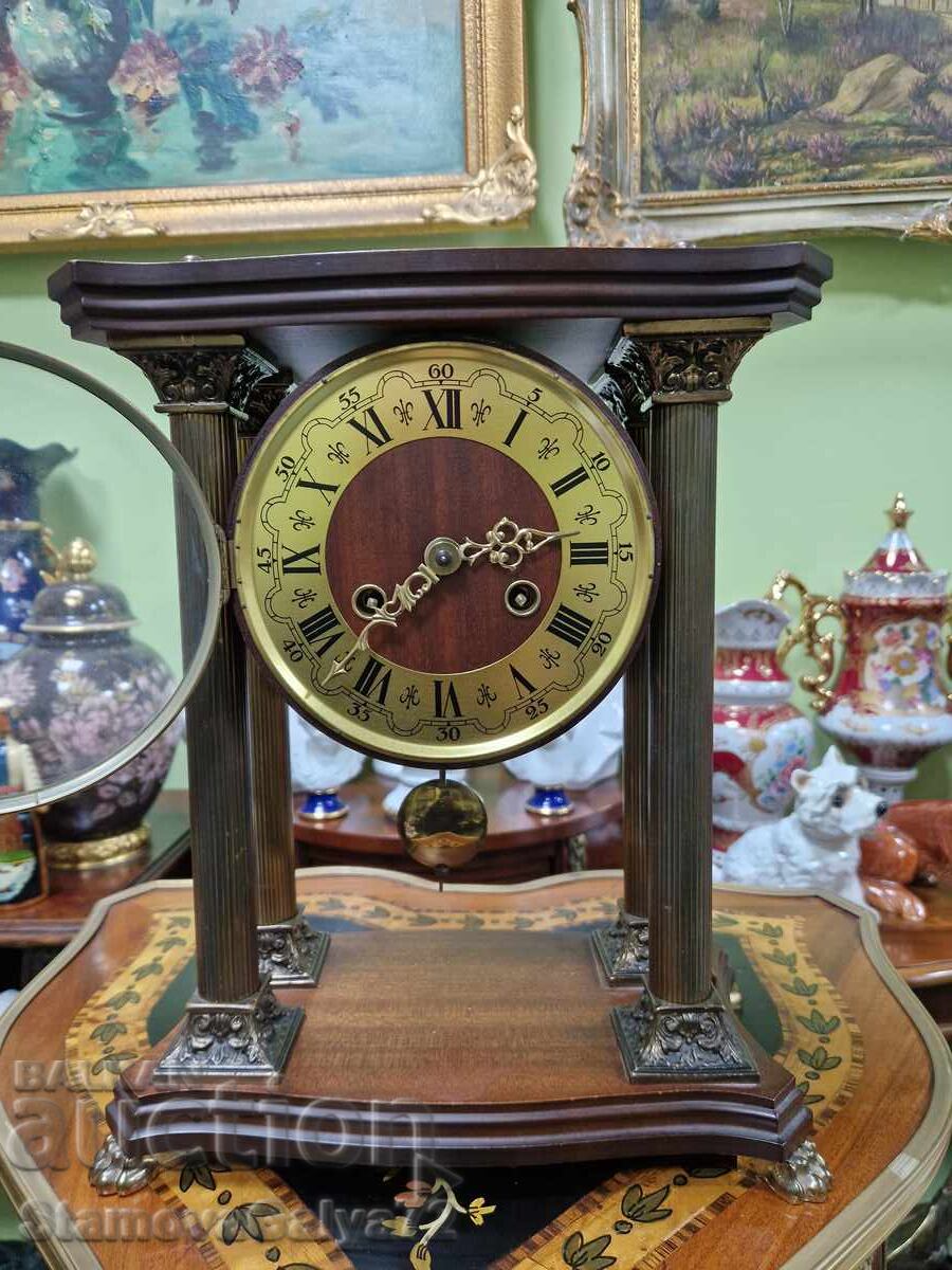 Auction Beautiful Antique German Mantel Clock Auction Beautiful Antique German Mantel Clock
