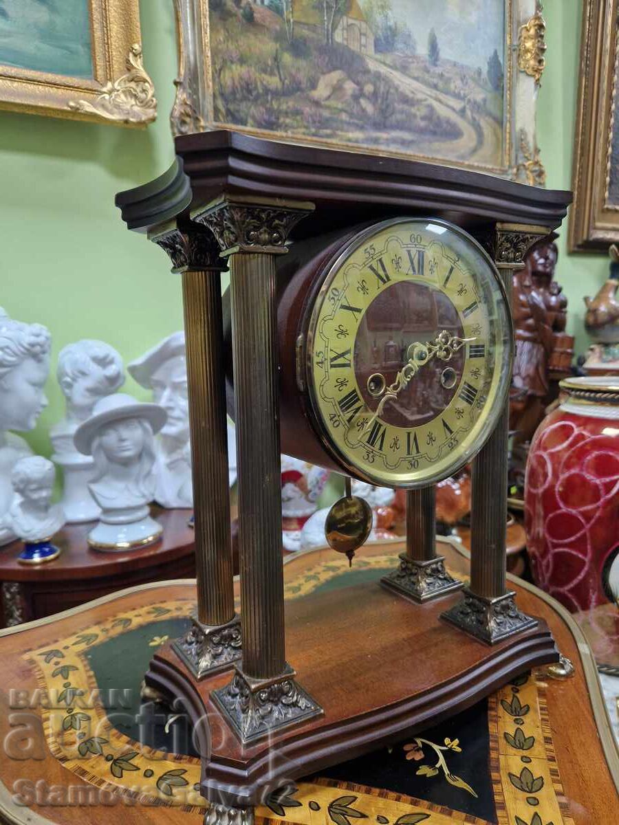 Delivery of Beautiful Antique German Mantel Clock Delivery of Beautiful Antique German Mantel Clock