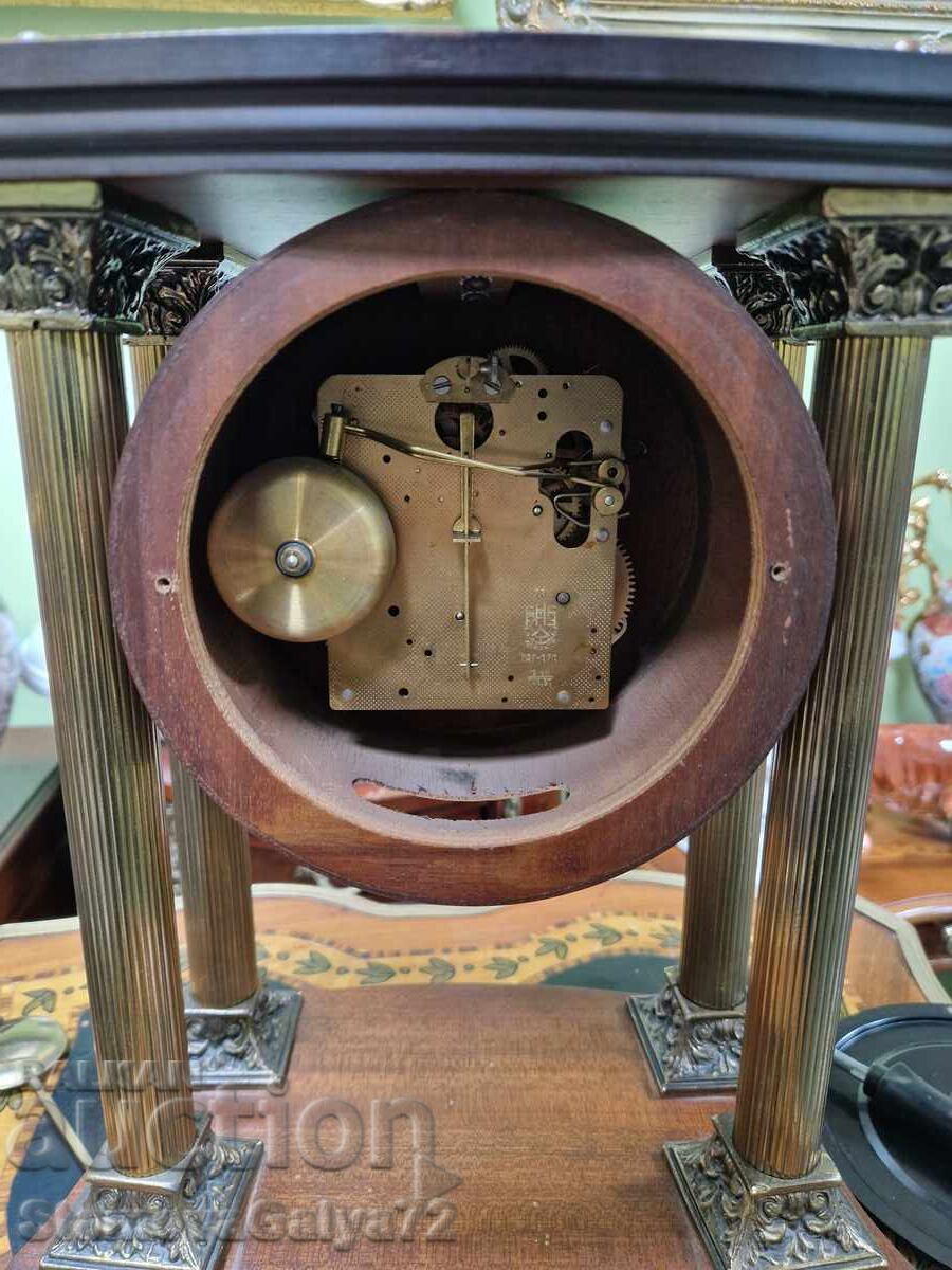 Beautiful Antique German Mantel Clock - 6 Beautiful Antique German Mantel Clock - 6