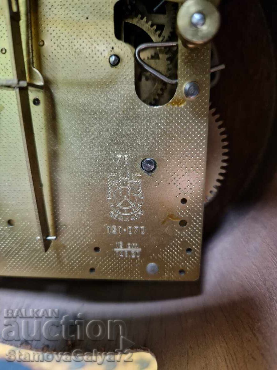 Beautiful Antique German Mantel Clock - 7 Beautiful Antique German Mantel Clock - 7