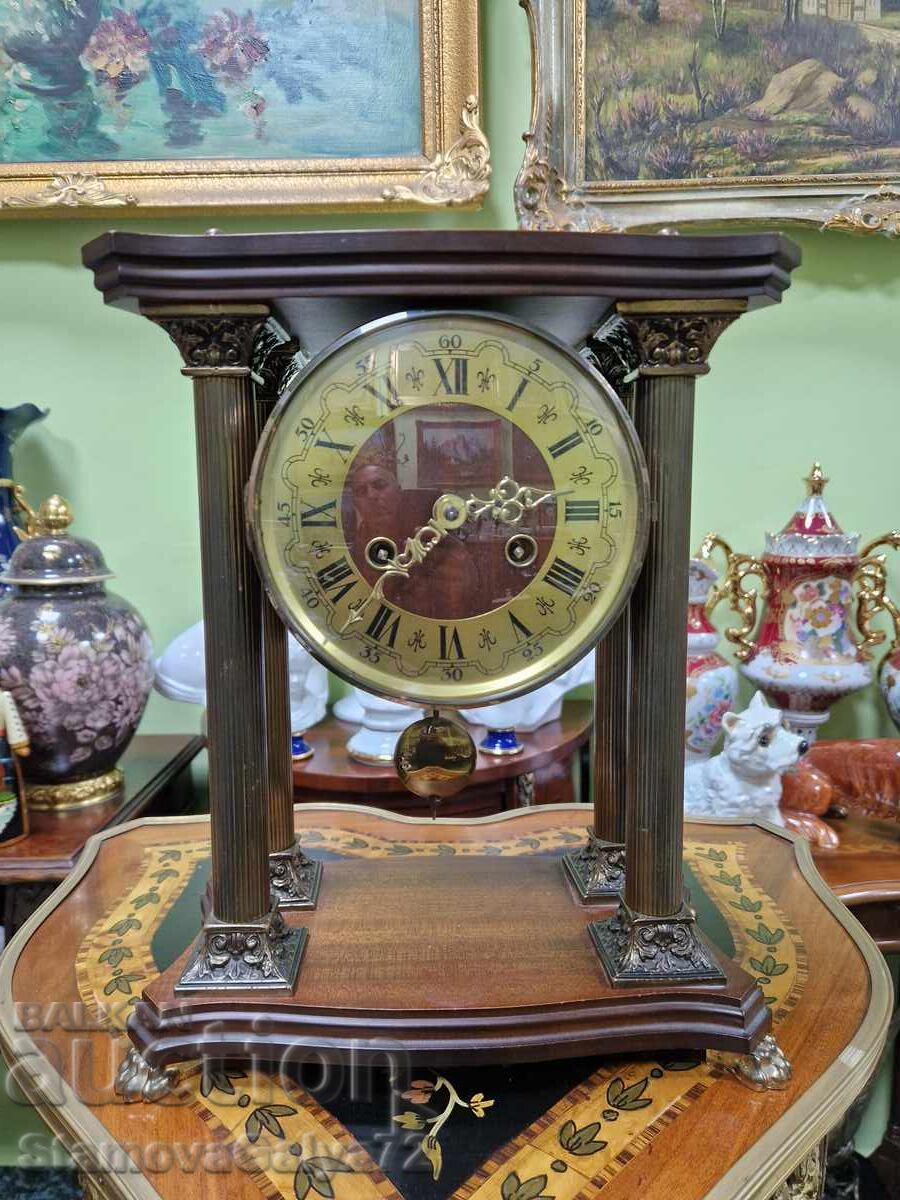 Beautiful Antique German Mantel Clock Beautiful Antique German Mantel Clock