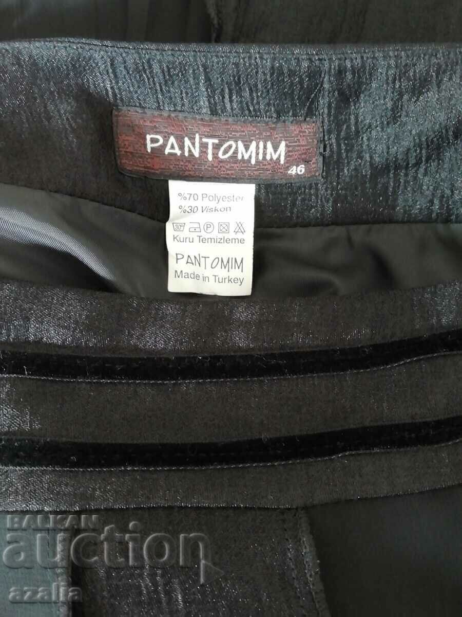 Black formal skirt size 46 with price 60.00 BGN | € 30.68 Black formal skirt size 46 with price 60.00 BGN | € 30.68