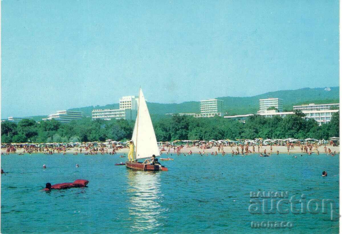 Παλιά καρτ ποστάλ - Χρυσή Άμμος, Θέα Παλιά καρτ ποστάλ - Χρυσή Άμμος, Θέα