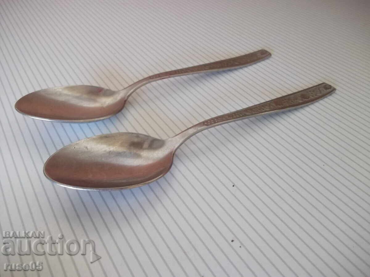 Аукцион Лот от 2 бр. лъжици съветски