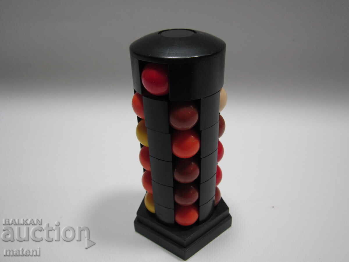 OLD CHILDREN'S TOY TYPE RUBIK CYLINDER BALLS with price 5.00 BGN | € 2.56 OLD CHILDREN'S TOY TYPE RUBIK CYLINDER BALLS with price 5.00 BGN | € 2.56