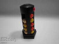 OLD CHILDREN'S TOY TYPE RUBIK CYLINDER BALLS