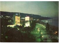 Παλιά καρτ ποστάλ - Χρυσή Ακτή, Νυχτερινή θέα