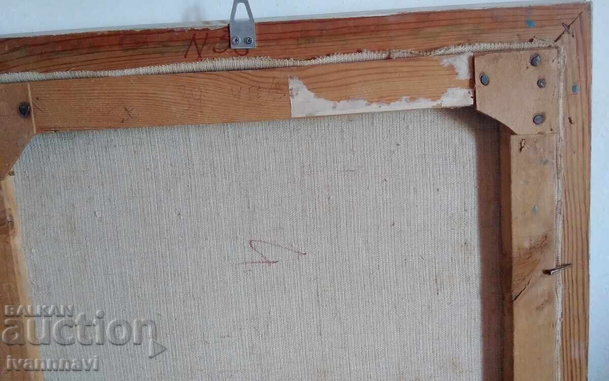 Todor Stanilov 1934-2008 old painting oil on canvas - 6