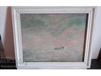 Todor Stanilov 1934-2008 tablou vechi ulei pe pânză