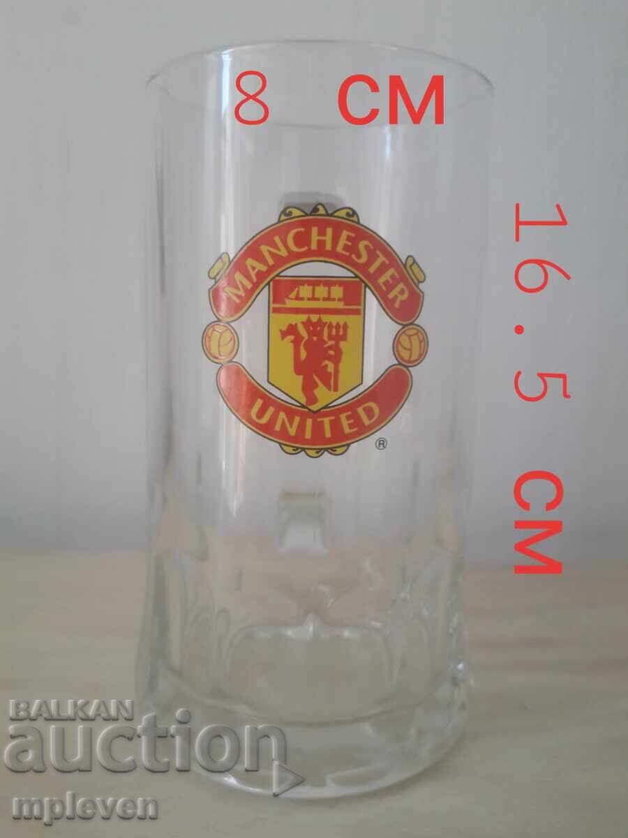 Auction  Manchester United Beer Mug