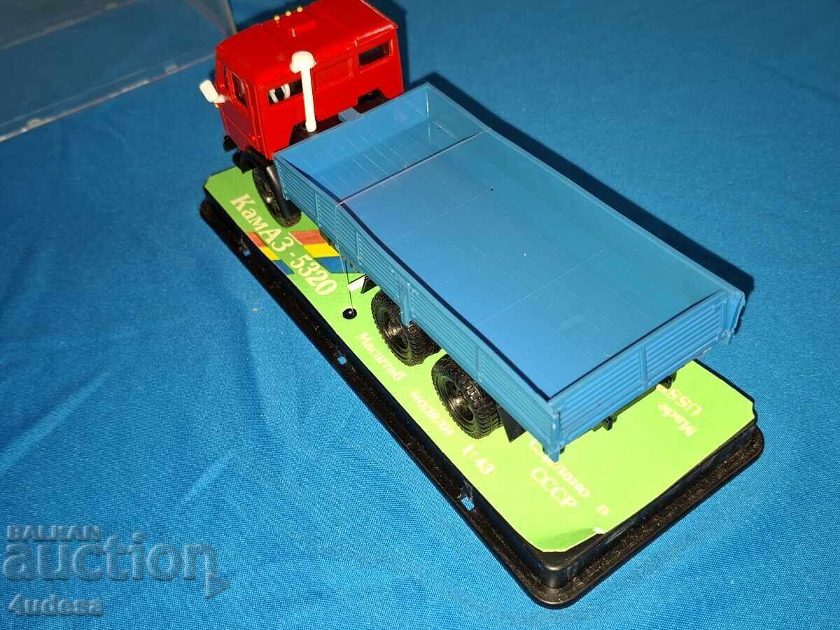 Ρωσικό σοβιετικό σοσιαλιστικό μοντέλο KAMAZ 5320 σε κλίμακα 1:43 ΕΣΣΔ - 5