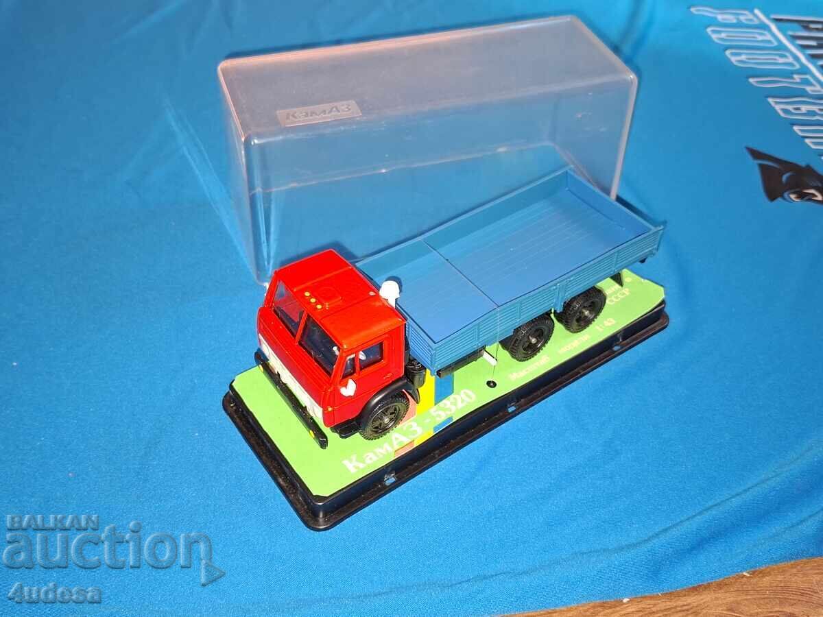 Ρωσικό σοβιετικό σοσιαλιστικό μοντέλο KAMAZ 5320 σε κλίμακα 1:43 ΕΣΣΔ
