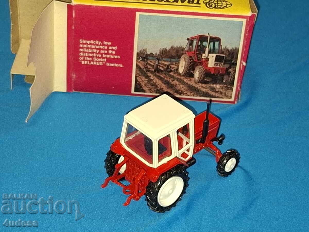 Auction Russian metal model of a Belarus tractor 1:43 Made in USSR Auction Russian metal model of a Belarus tractor 1:43 Made in USSR