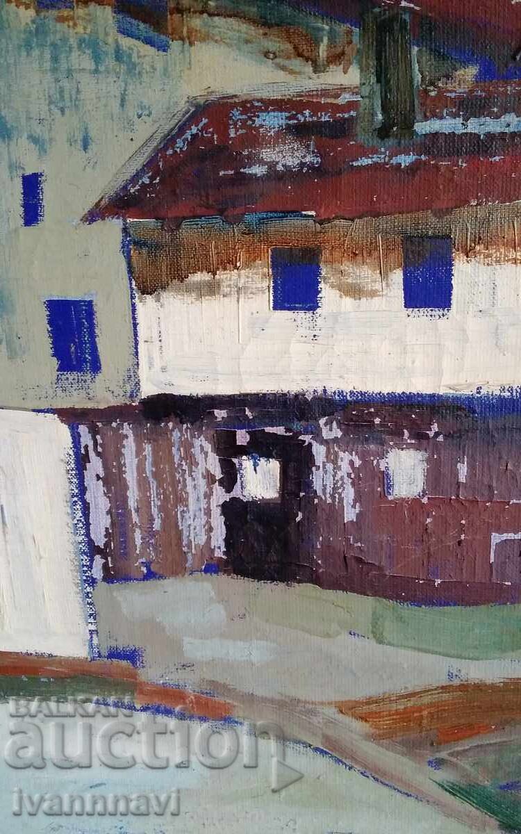 Τεράστιος Παλιός αριστουργηματικός πίνακας ημιτελής με τιμή 850.00 BGN | € 434.60