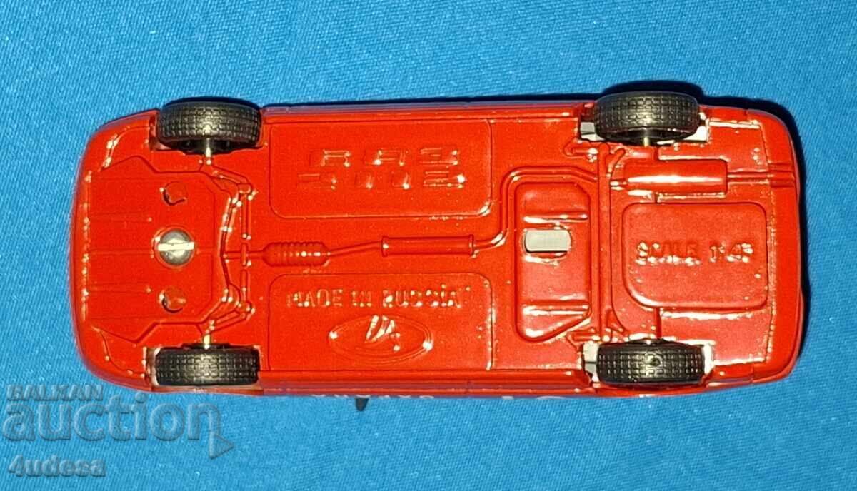 Model de mașină metalică rusească Lada VAZ 2112 Pompieri - 7