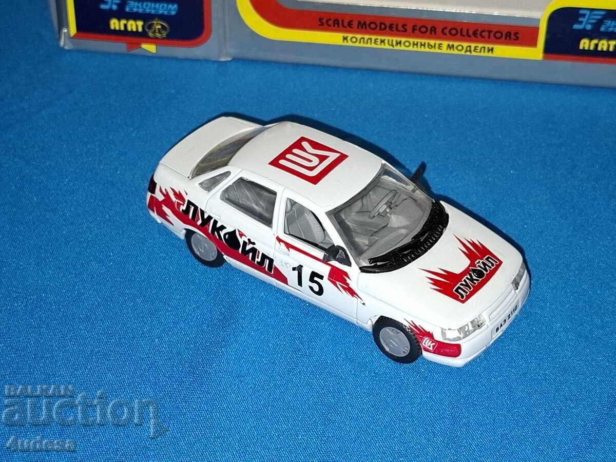 Auction  Russian Metal Model Lada VAZ 2110 Lukoil Made in Russia