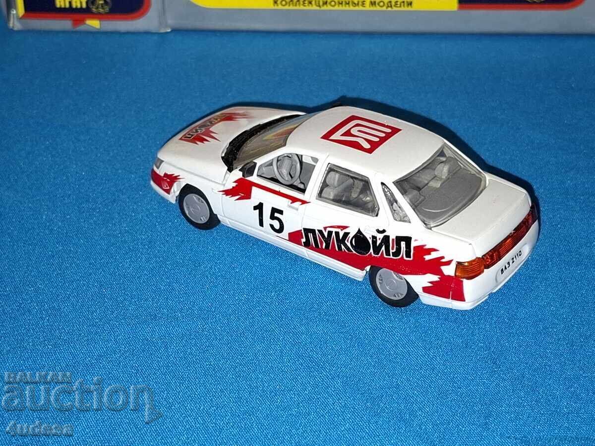 Model metalic rusesc Lada VAZ 2110 Lukoil Made in Russia - 5