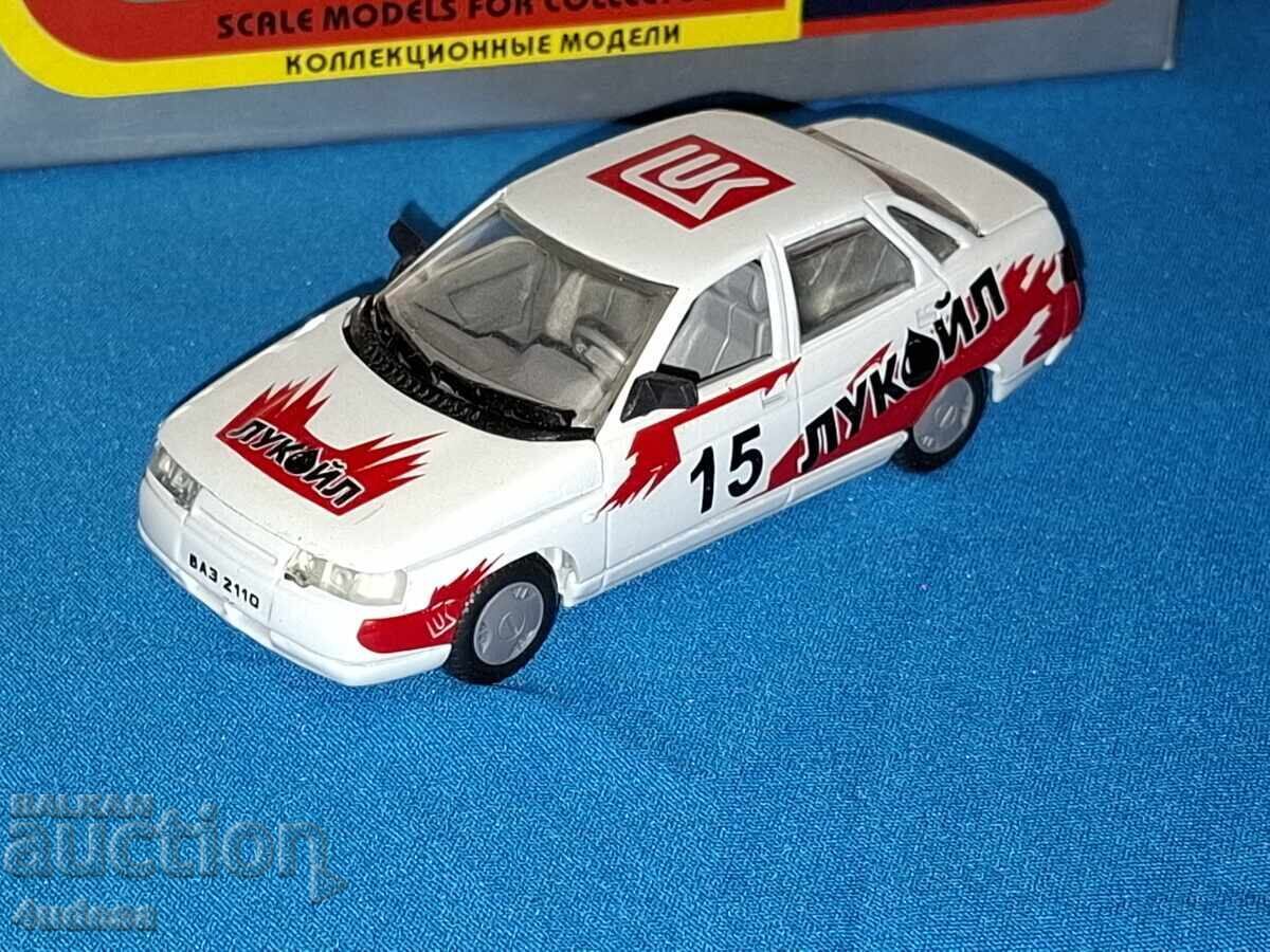 Model metalic rusesc Lada VAZ 2110 Lukoil Made in Russia