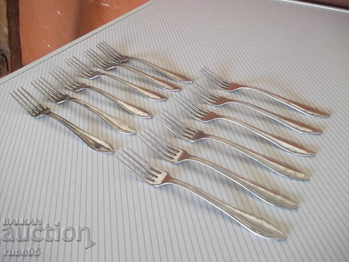 Аукцион Лот от 12 бр. вилици "П. ДЕНЕВ"