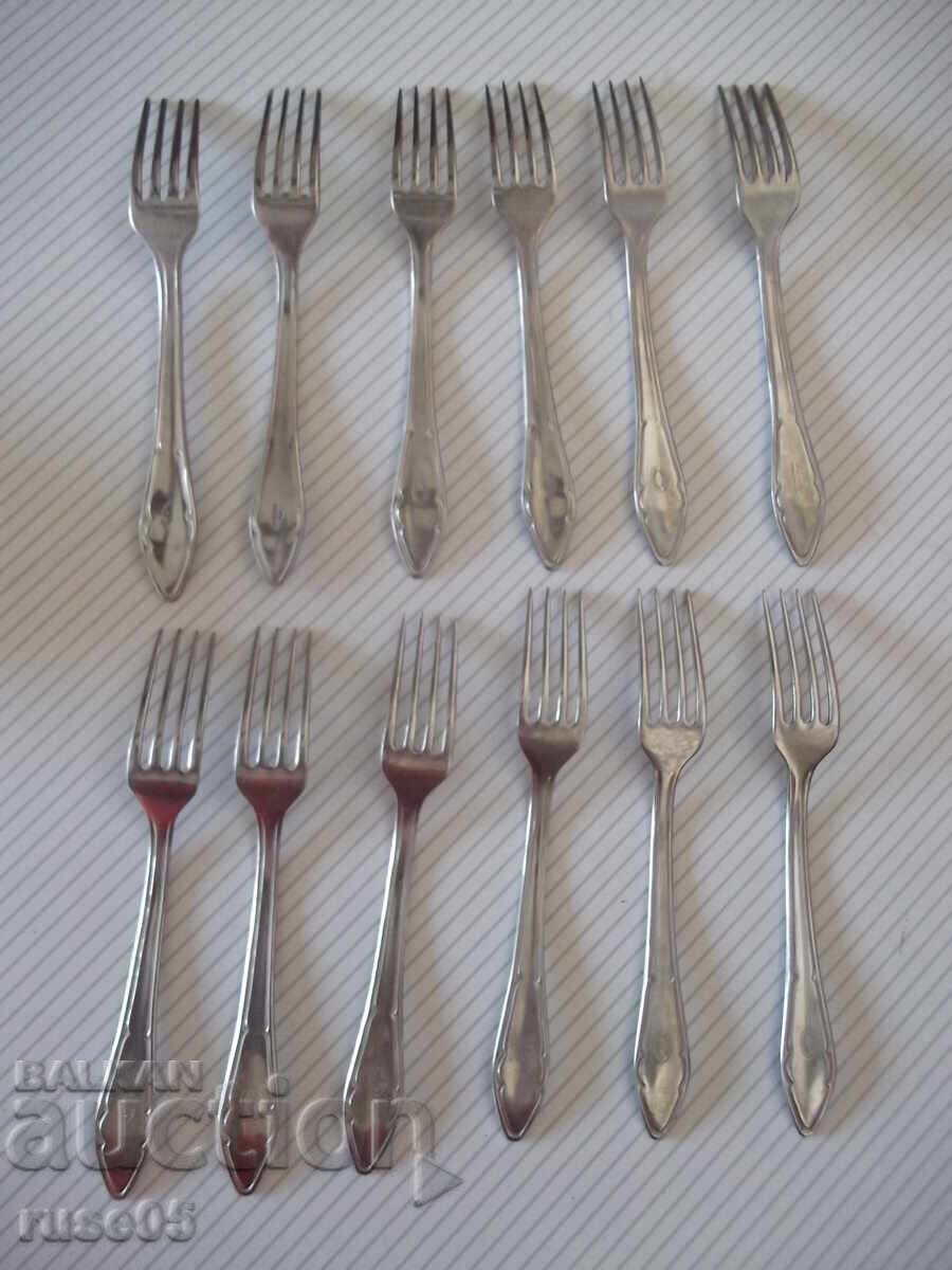 Доставка на Лот от 12 бр. вилици "П. ДЕНЕВ"