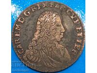Savoy 5 soldi 1736 Italy Carlo Emmanuel III (1730-1755) biln