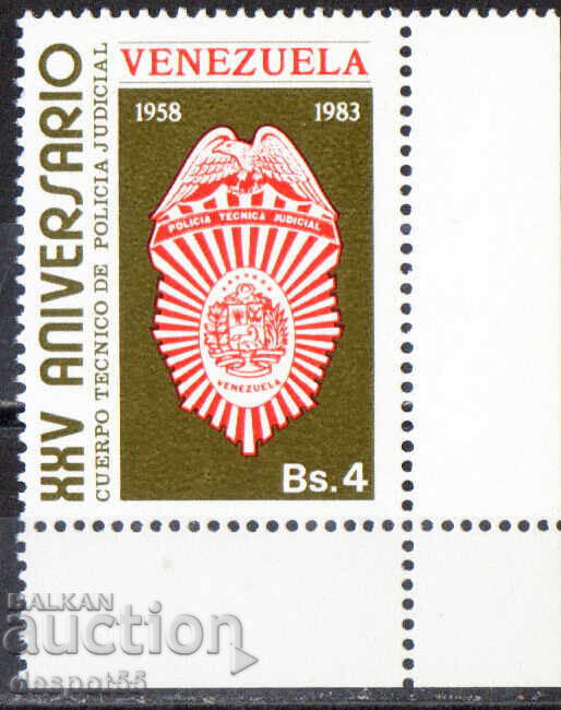 1983. Venezuela. Secția Tehnică a Poliției Judiciare