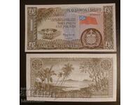 5 Samoan Pounds 2020, Samoa 5 pounds reprint, 2020, UNC