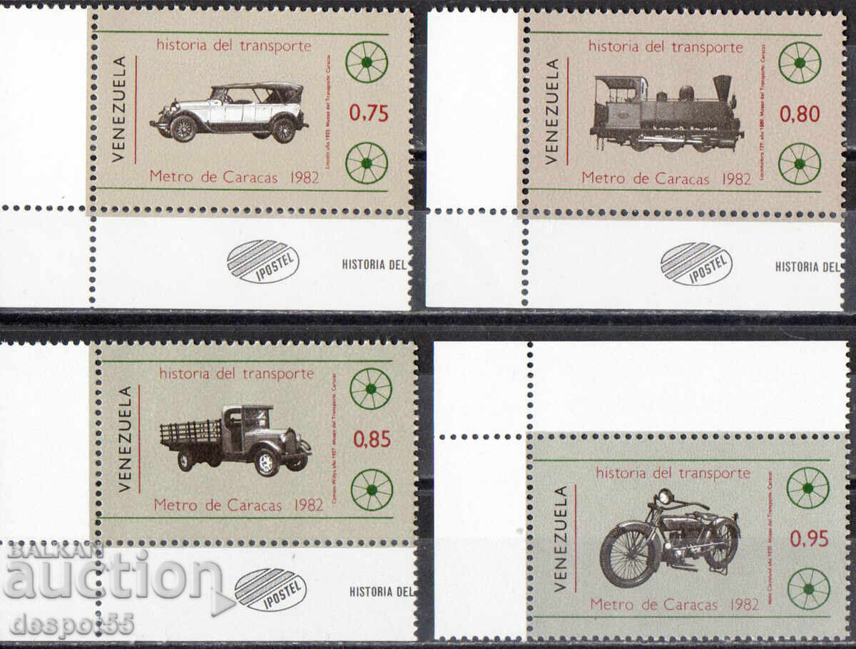 1983. Venezuela. History of Transportation